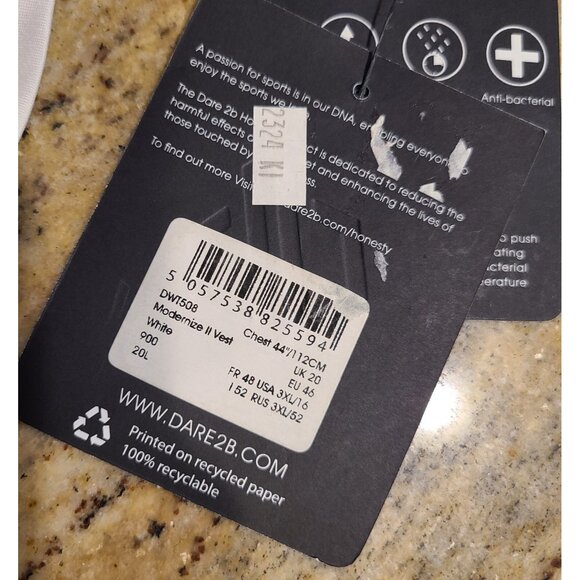 New! Lot of 2 Dare 2B Women 16 Modernize ii Vest Tank Wicking Running Undershirt - Picture 12 of 16